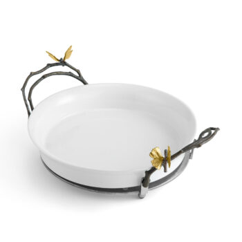 Michael Aram Butterfly Ginkgo Pie Dish - Image 3