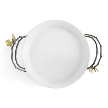 Michael Aram Butterfly Ginkgo Pie Dish - Image 2