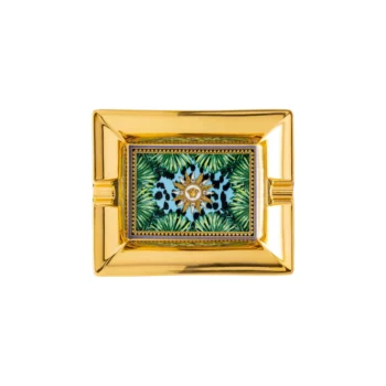 Versace by Rosenthal Jungle Animalier Ashtray, 6.25"