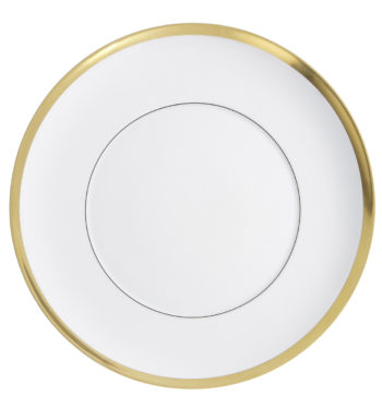 Vista Alegre Domo Gold Bread & Butter Plate L 6.75" x H 0.75"