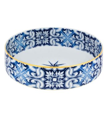Vista Alegre Transatlântica Medium Salad Bowl Cardinal 58 oz.