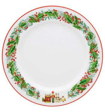 Vista Alegre Christmas Magic Set 6 Dessert Plates - Image 7