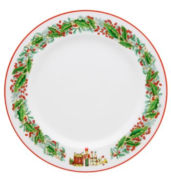 Vista Alegre Christmas Magic Set 6 Bread & Butter Plates - Image 7