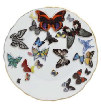 Christian Lacroix Butterfly Parade B&B Plate 6.25"D