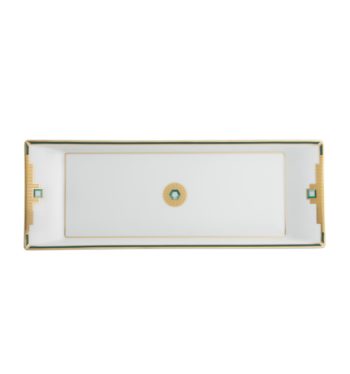 Vista Alegre Emerald Aperitifs Tray 4.68" x 12.75"