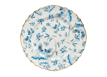 Ginori 1735 Oro Di Doccia Turchese Charger Plate 12 1/4"