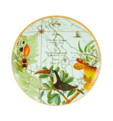 Vista Alegre Amazōnia XL Round Platter 15.6"D