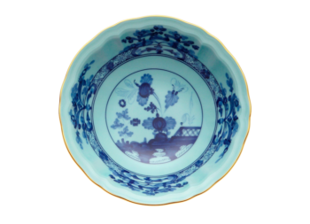 Ginori 1735 Oriente Italiano Iris Fruit Bowl 6"