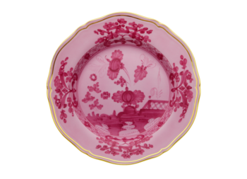 Ginori 1735 Oriente Italiano Porpora Flat Dinner Plate 10 1/2"