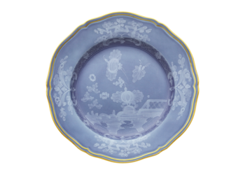 Ginori 1735 Oriente Italiano Pervinca Flat Dinner Plate 10 1/2"