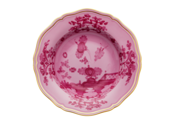 Ginori 1735 Oriente Italiano Porpora Soup Plate 9 1/2"