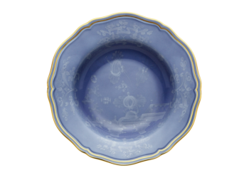 Ginori 1735 Oriente Italiano Pervinca Soup plate 9 1/2"