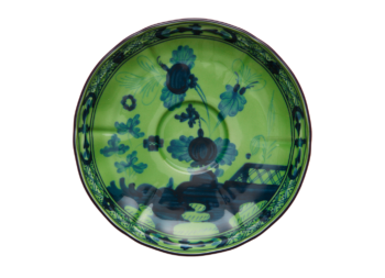 Ginori 1735 Oriente Italiano Malachite Tea saucer 6"