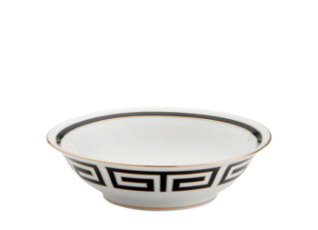 Ginori 1735 Labirinto Nero Fruit Bowl 5 1/2"