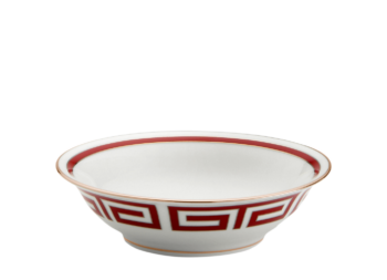 Ginori 1735 Labirinto Scarlet Fruit bowl in. 5 1/2"