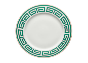 Ginori 1735 Labirinto Smeraldo Flat Dinner Plate 11"