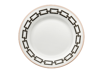 Ginori 1735 Catene Nero Dinner Plate 11"