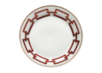 Ginori 1735 Catene Scarlatto Tea Saucer 5 1/4"