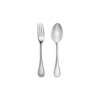 Christofle Albi Children's Flatware Set Sterling Silver - 2 Pieces