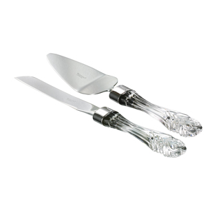 Waterford Wedding Stainless Cake Knife & Server Set