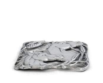 Arthur Court Horse with Wheat Trivet