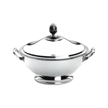 Christofle Malmaison Silver Plated Soup Tureen with Lid