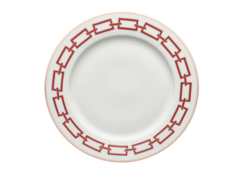 Ginori 1735 Catene Scarlatto Charger Plate 12 1/4"
