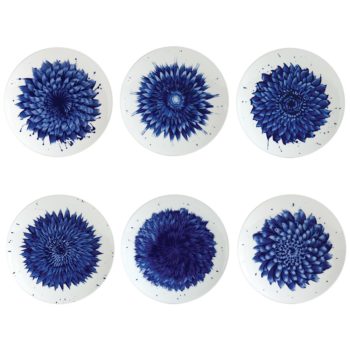 Bernardaud In Bloom Set of 6 salad plates 8.5''D