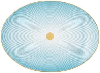 Raynaud Aura Oval Platter 14.2"L x 10.2"W