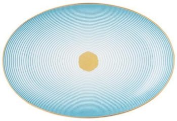 Raynaud Aura Pickle Dish 9.3"L x 6.2"W