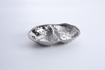 Pampa Bay Verona 2 Section Serving Bowl 13 x 9.25"
