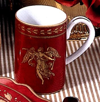 Mottahedeh Gabriel Currant Mug 4.5"H