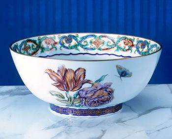 Mottahedeh Merian Chinese Bowl 9"D