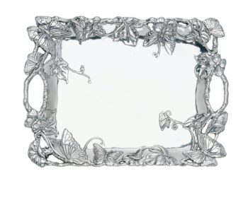 Arthur Court Butterfly Clutch Tray