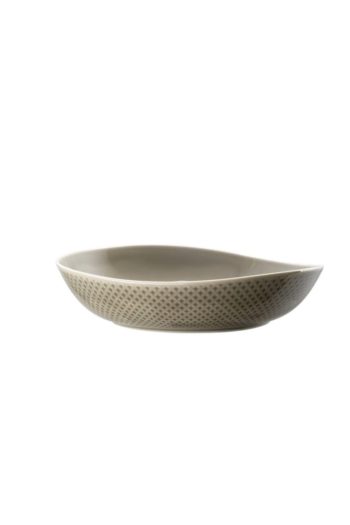 Rosenthal Junto Pearl Grey Plate Deep 9 7/8 x 9 1/2 in
