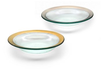 Annieglass Roman Antique Deep Bowl