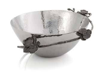 Michael Aram Black Orchid Bowl Medium  9" x 4"