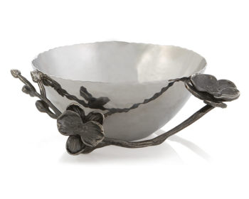 Michael Aram Black Orchid Bowl Small  5"W x 2.25"H