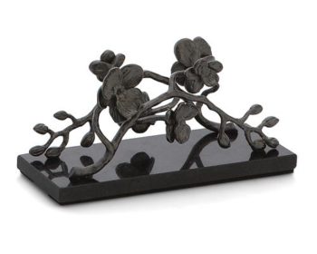 Michael Aram Black Orchid Vertical Napkin Holder - Image 2