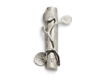 Michael Aram Botanical Leaf Mezuzah 5"L
