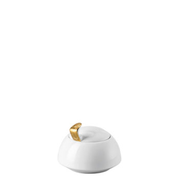 Rosenthal TAC 02 Skin Gold Sugar Bowl, Covered 7.0 oz