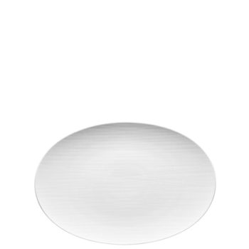Rosenthal Mesh White Platter flat oval, 15"