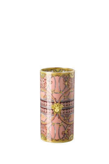 Versace La Scala del Palazzo Rosa Vase 9.5"H
