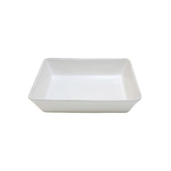 Costa Nova Friso 11.75"rectangular Baker White
