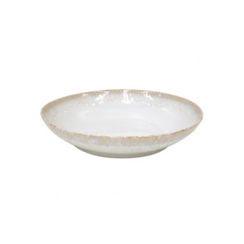 Casafina Taormina Pasta/Serving Bowl White 13.25"D x 2.75'H, 98 oz.