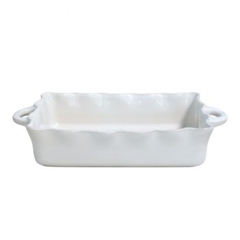 Casafina Cook & Host Large Rectangular Baker White 17.25"L