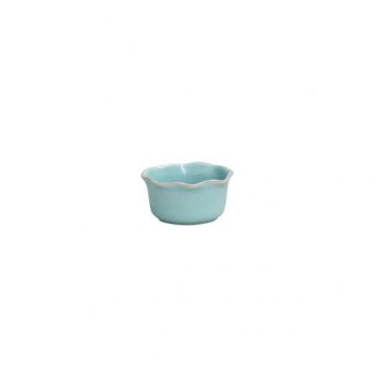 Casafina Cook & Host Oval Ramekin 4.5" x 3.75" x 2.25"H Set/4, Blue