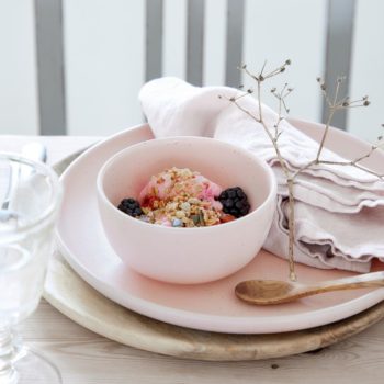 Casafina Pacifica Marshmallow Rose Round Ramekin 4" - Image 2