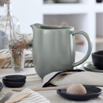 Casafina Pacifica Seed Grey Ramekin/Butter dish 2.75" - Image 2