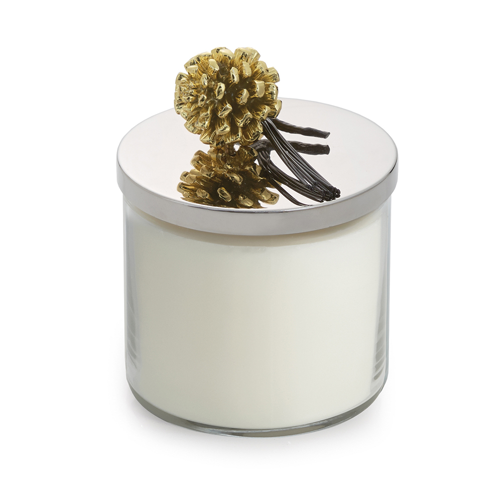 Michael Aram Pine Cone Candle 4.5″H x 4″D, 13.5 oz.